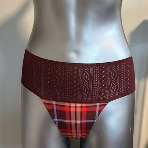 🆕Aerie Tanga Plaid  Panties